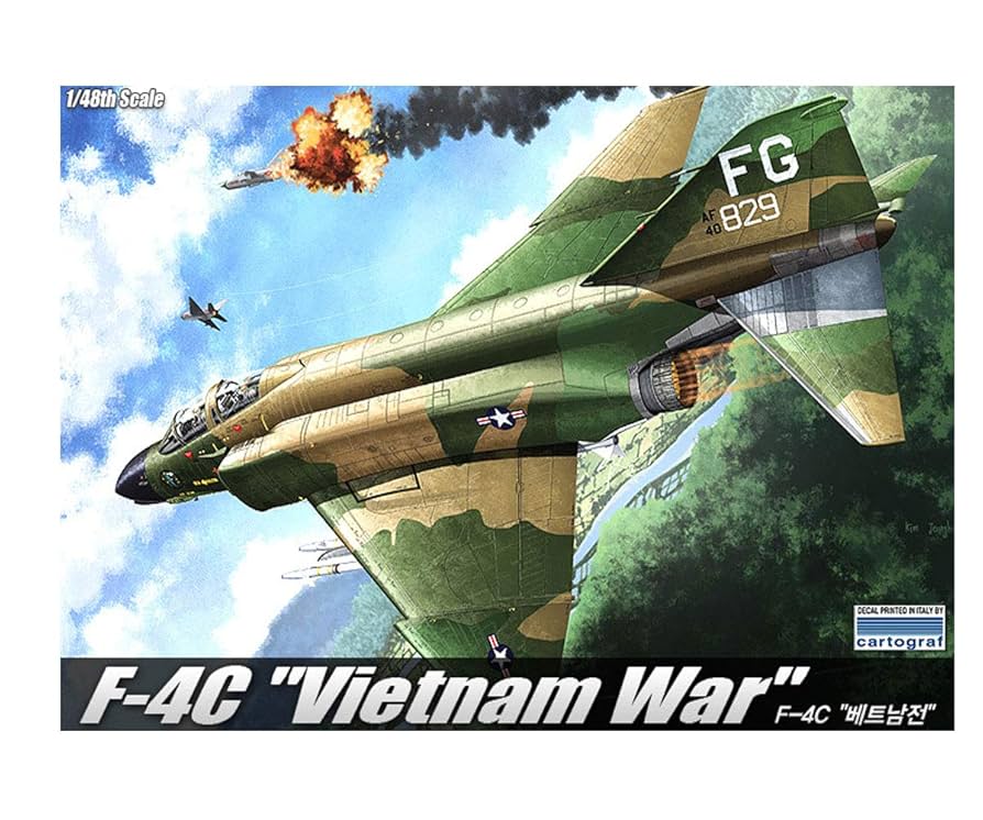 Amazon | Academy Models Academy ベトナム 戦争 F-4C